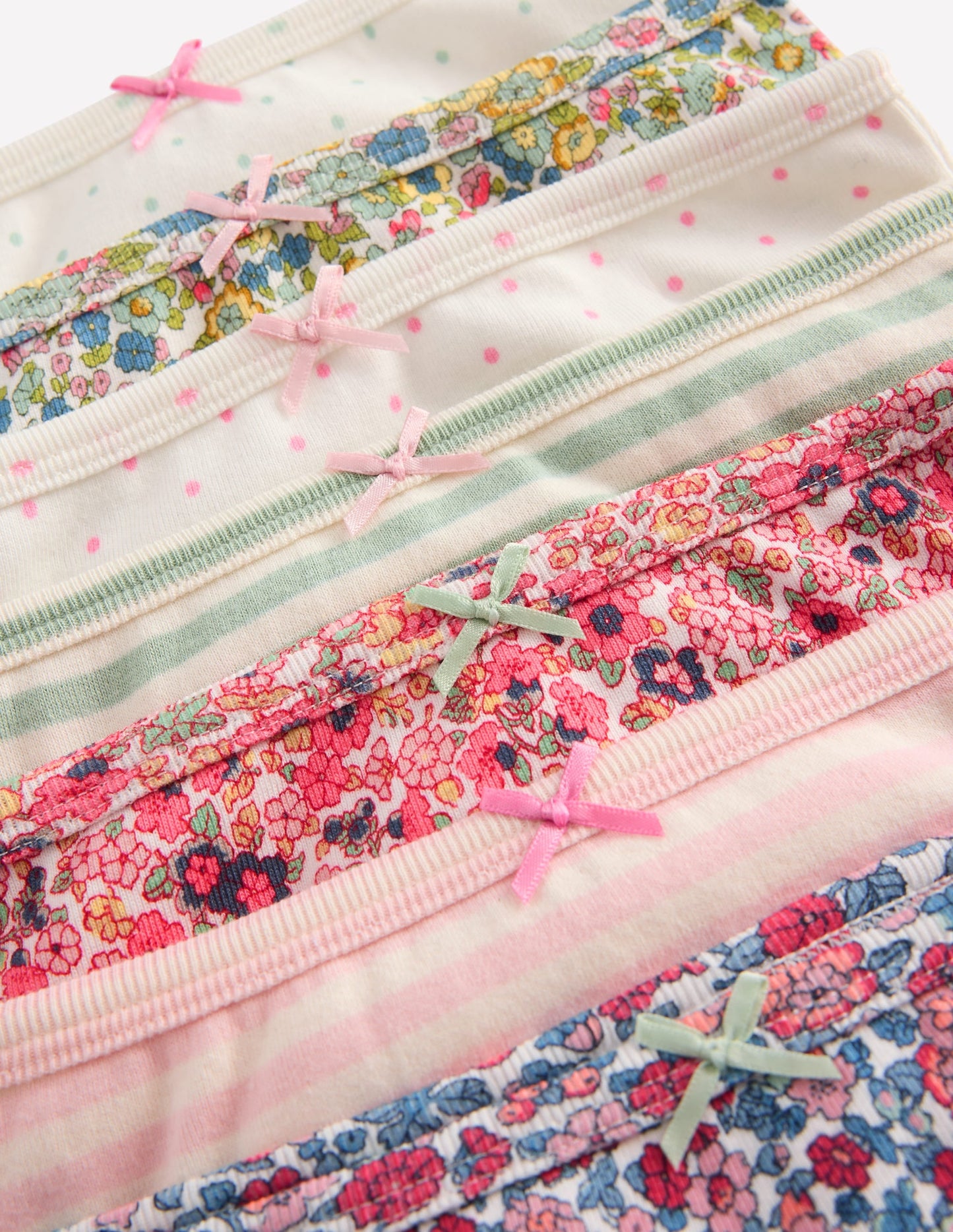 7-Pack Pants-Vintage Florals