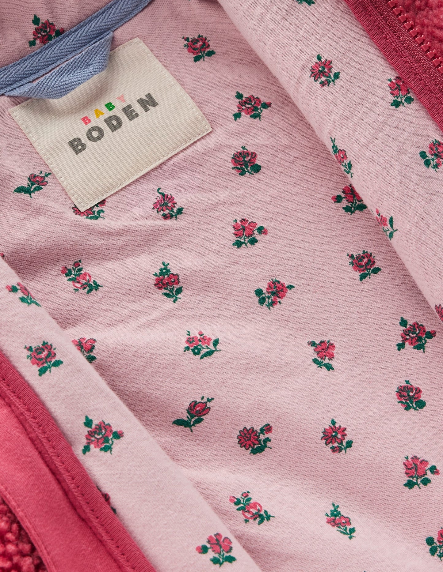 Girls Novelty Cosy Borg Jacket-Ladybird