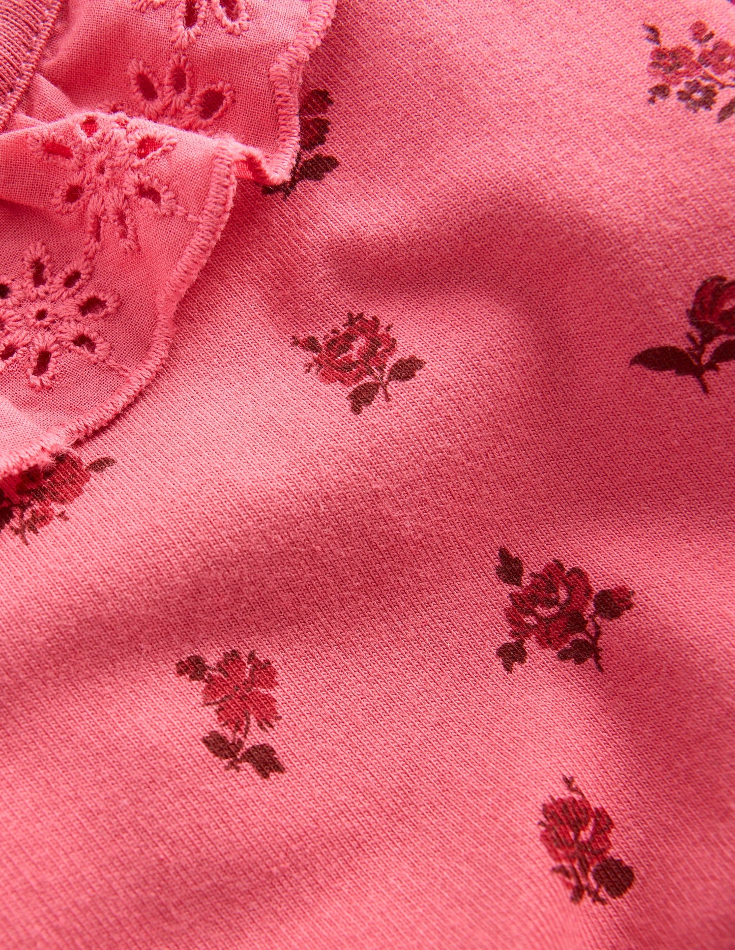 Ruffle Neck Sweat Play Set-Baroque Vintage Rose