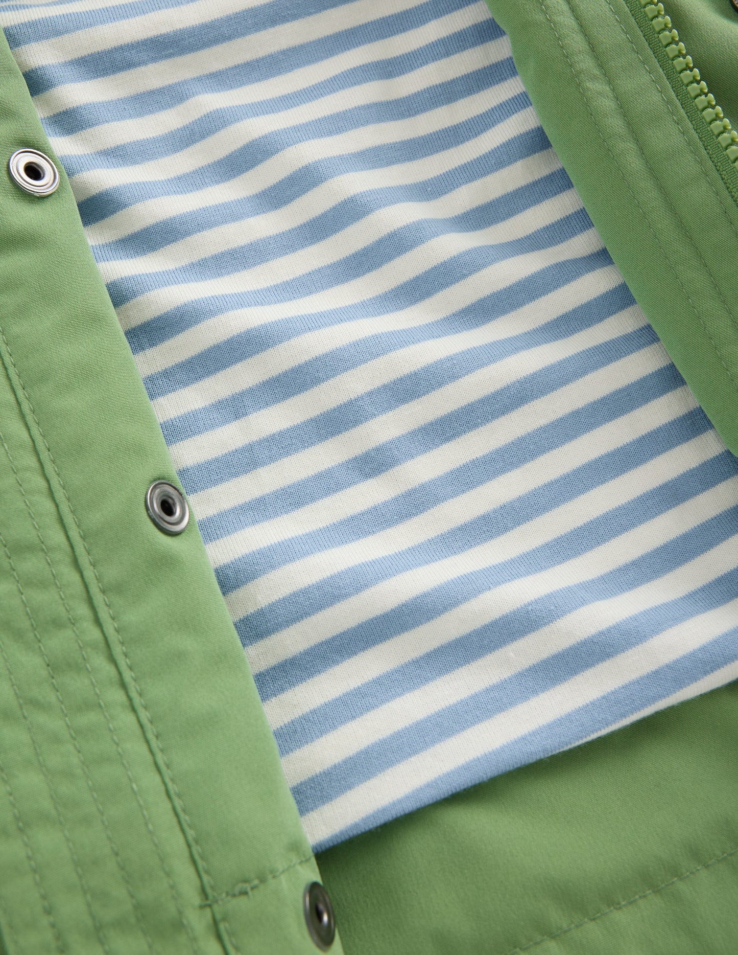 Showerproof Fisherman Coat-Green Dinosaur