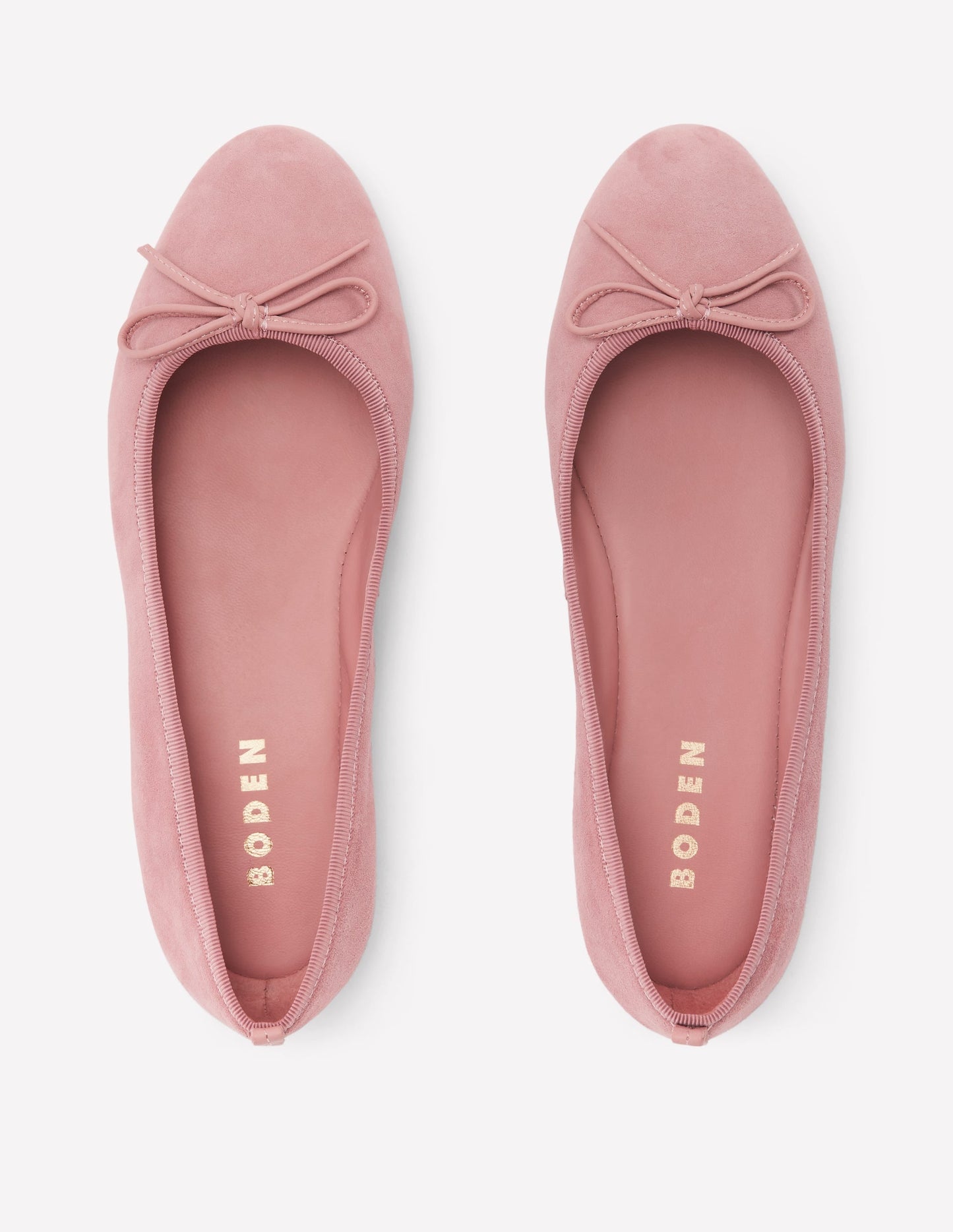 Patti Round Toe Ballet Flat-Blush