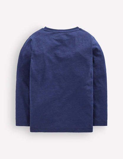 Everyday Long Sleeve T-Shirt-College Navy