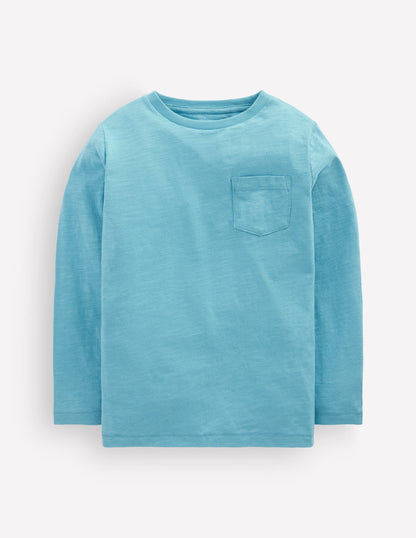 Everyday Long Sleeve T-Shirt-Duck Egg Blue
