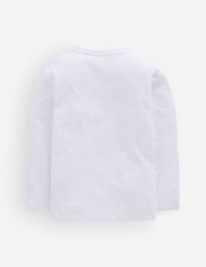 Everyday Long Sleeve T-Shirt-White