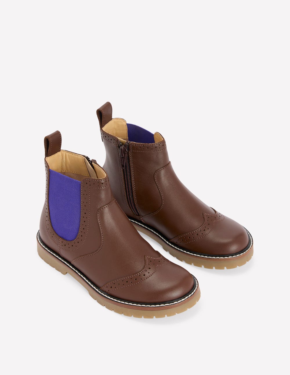 Chelsea Boots (Boys)-Chocolate