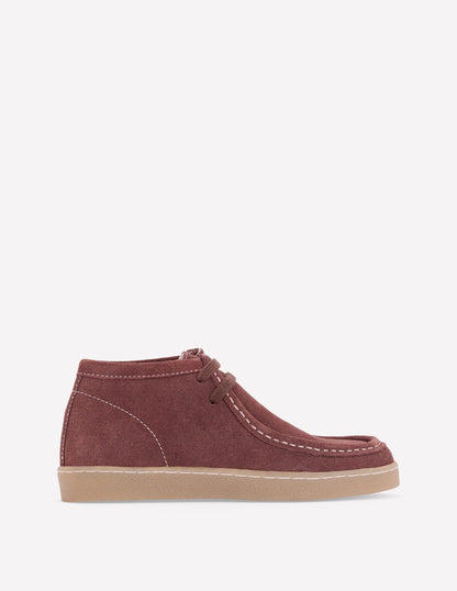 Suede Moccasin Shoe-Woodland Brown
