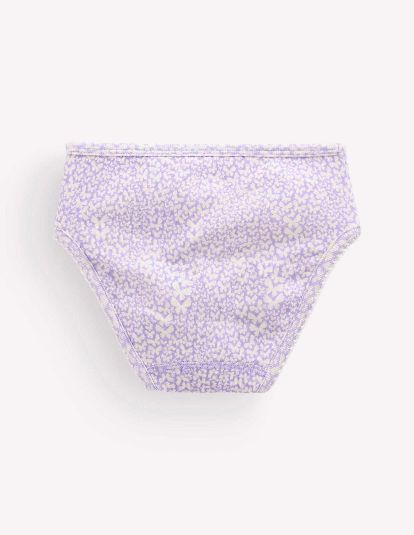 7-Pack Pants-Purple Butterflies