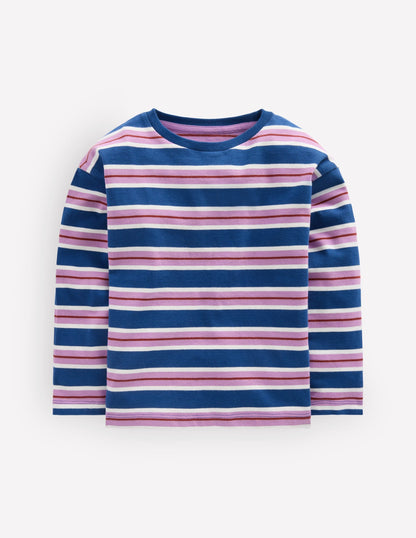 Relaxed Breton-Blue Stripe