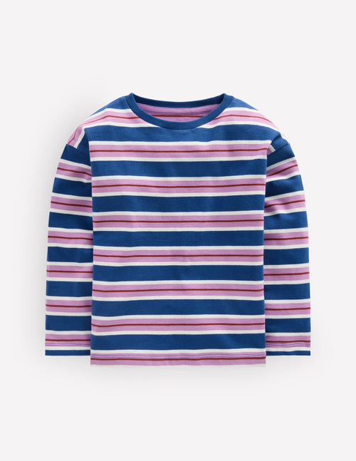 Relaxed Breton-Blue Stripe