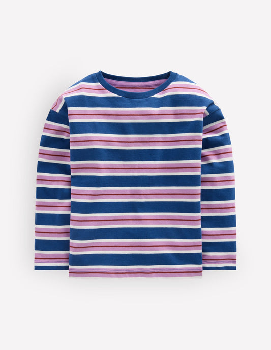 Relaxed Breton-Blue Stripe