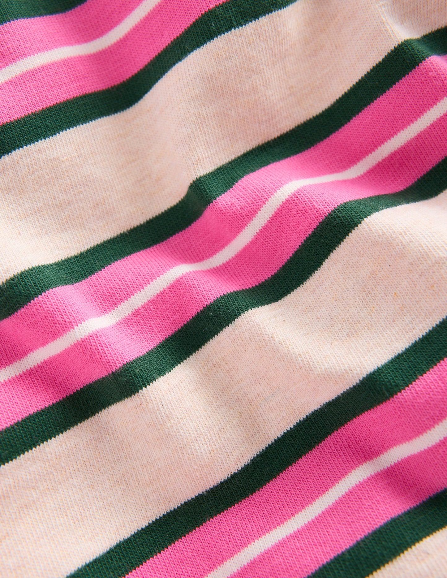 Relaxed Breton-Pink Stripe
