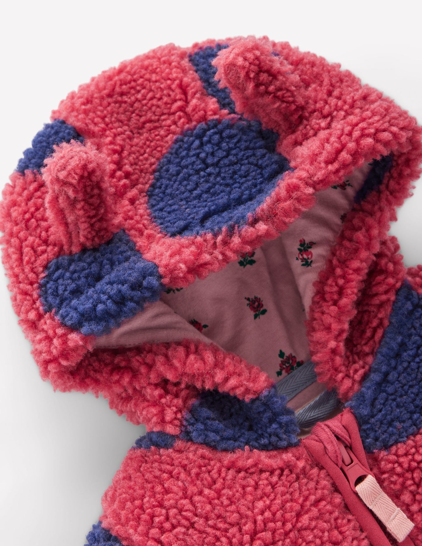 Girls Novelty Cosy Borg Jacket-Ladybird