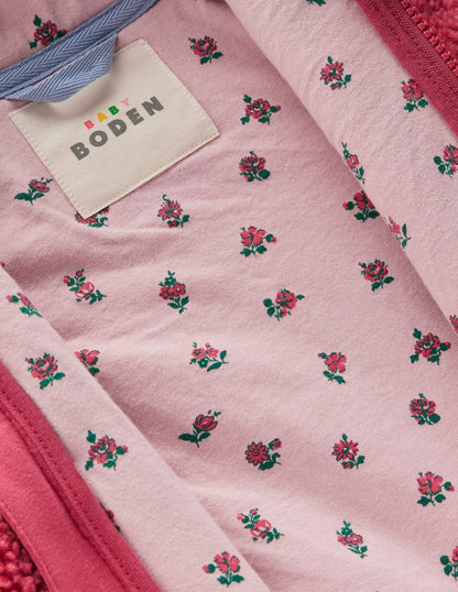 Girls Novelty Cosy Borg Jacket-Ladybird