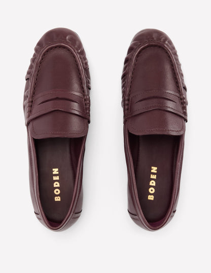 Super Soft Flexi Loafer-Oxblood